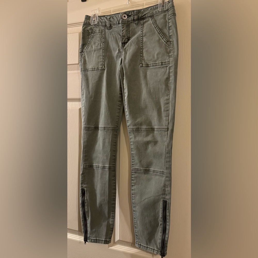 Bethany Mota Army Green Jeans